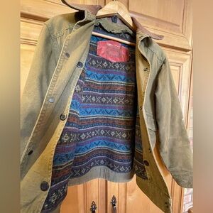 Vintage Woolrich Lined Chore Coat